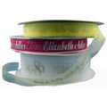 Organza Sheer Ribbon (5/8")